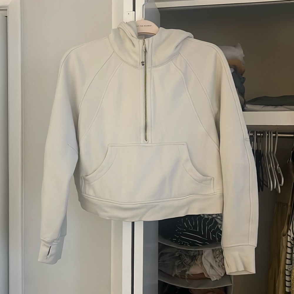 Lululemon scuba half zip hoodie